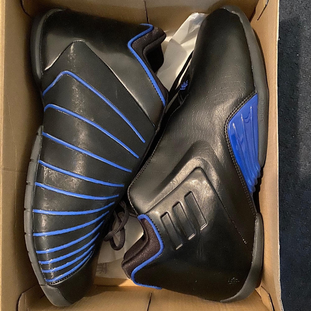 Adidas T-Mac 3 "Black Royal Blue" Restomod, Men's Size 13